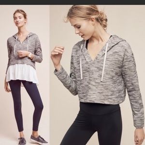 Anthropologie Saturday Sunday Cropped Hoodie